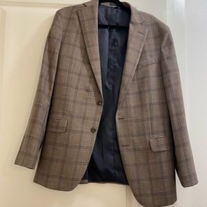 Jos A Bank Brown Sport Coat - 40R Slim Fit